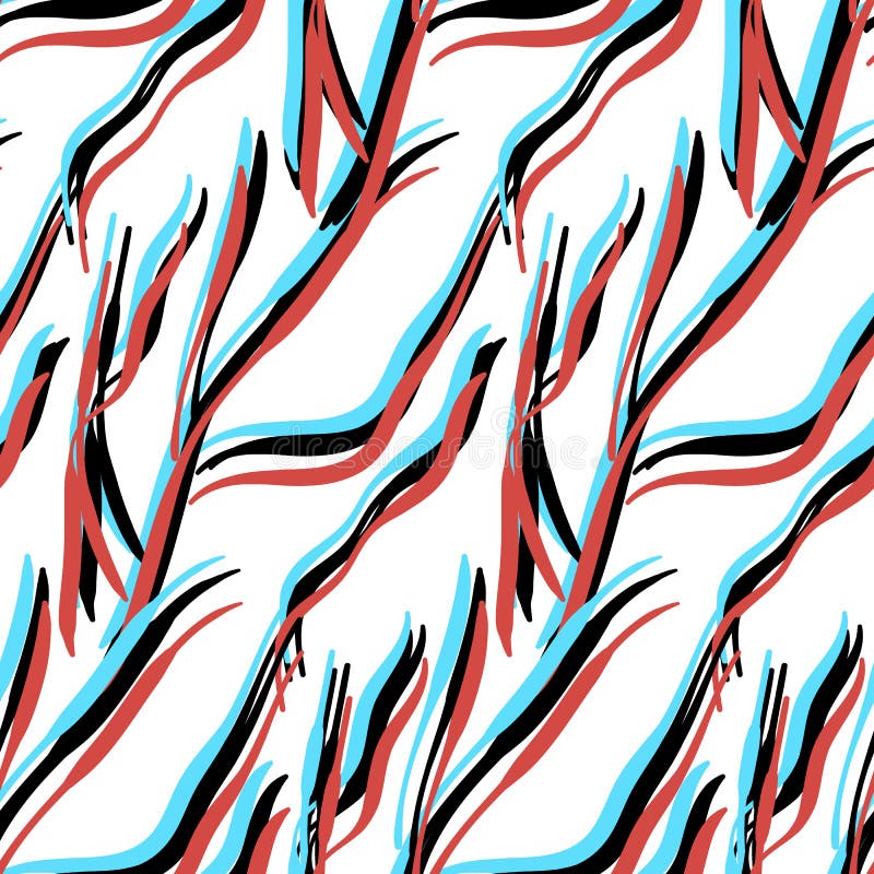 Abstract floreel naadloos patroon met 3D-brilleneffect Vectorstructuur voor het verpakken, achtergrond, papier, of textiel royalty-vrije illustratie Abstract floreel naadloos patroon met 3D-brilleneffect Vectorstructuur voor het verpakken, achtergrond, papier, of textiel royalty-vrije illustratie