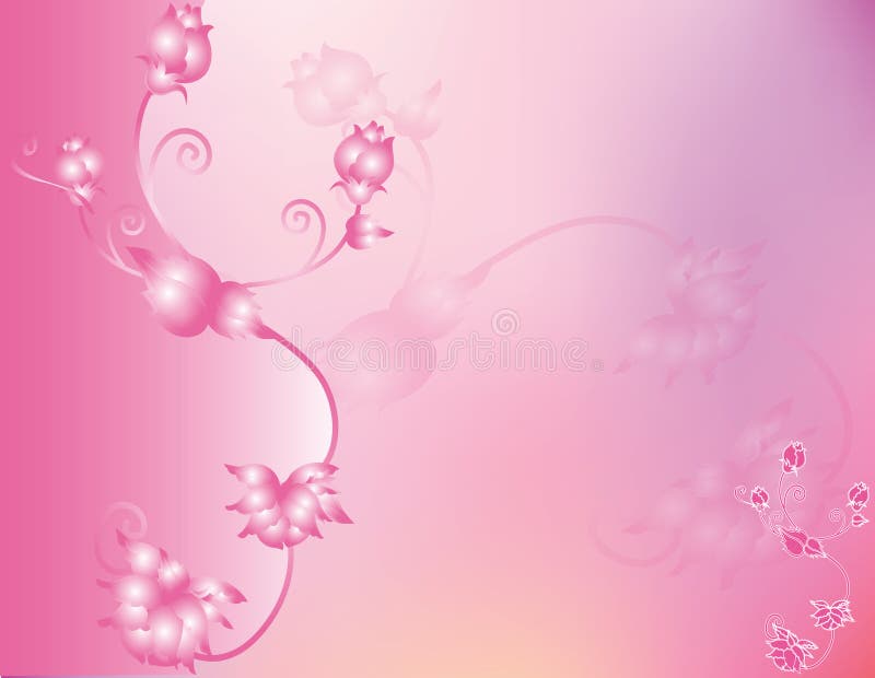 Abstract flower Illustration flower spring summer