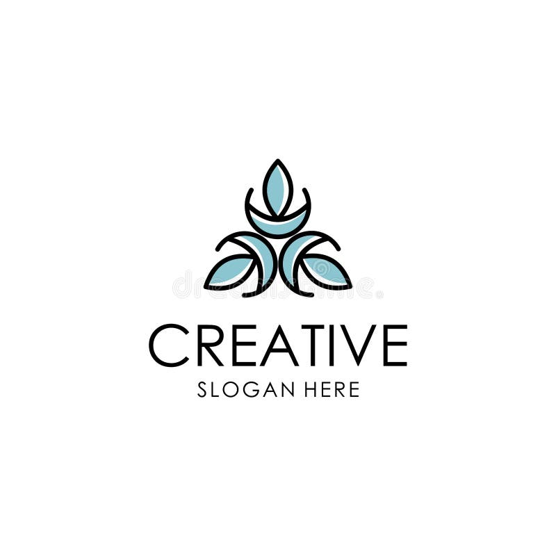 Abstract Flower Logo Design Inspiration Stock Vector Illustration Of Feminine Floral Abstract Flower Logo Design Inspiration Stock Vector Illustration Of Feminine Floral