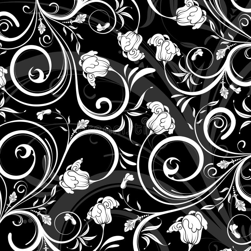 Abstract flower pattern