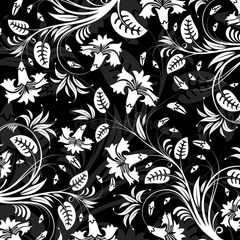 Abstract flower pattern