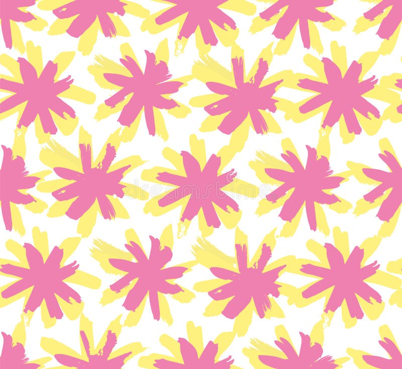 Abstract flower sun pattern on white background