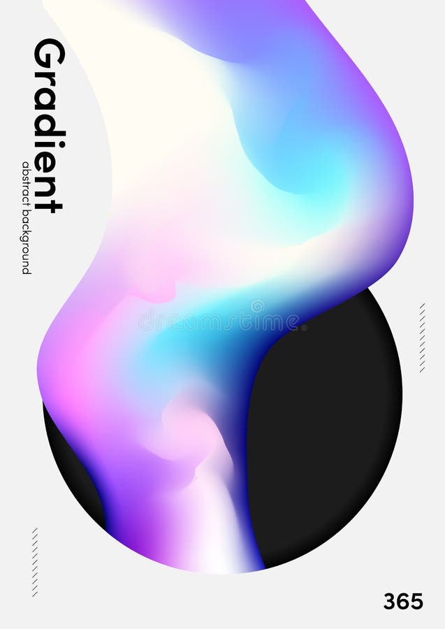 Gradient aesthetic good vibe poster, inspiring design horizontal abstract design. Fluid trend gradient background vector. Y2k aesthetic. Modern minimal cover. Linear pink flyer on soft background 9009884 Vector Art at Vecteezy