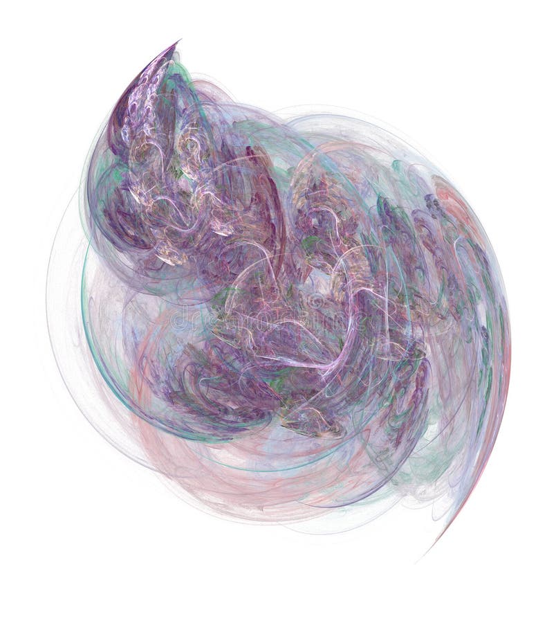 Abstract fractal stock illustration