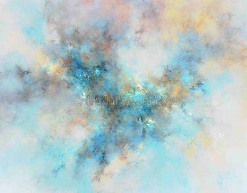 Abstract fractal stock illustration