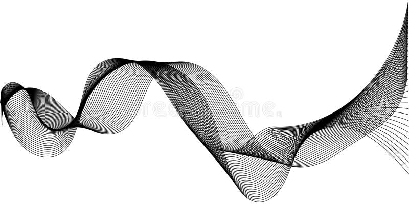 Abstract fractal art background, Music sound waves, Sound waves oscillating glow royalty free illustration Abstract fractal art background, Music sound waves, Sound waves oscillating glow royalty free illustration