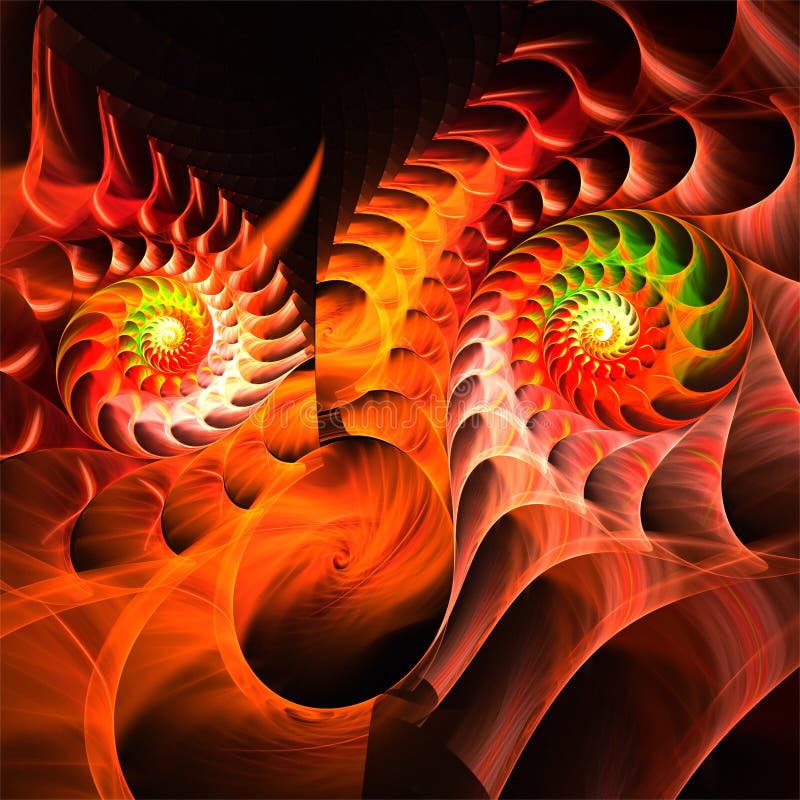 Abstract fractal art crazy fantastic face vector illustration Abstract fractal art crazy fantastic face vector illustration
