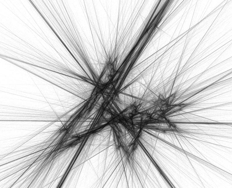 Abstract fractal background vector illustration