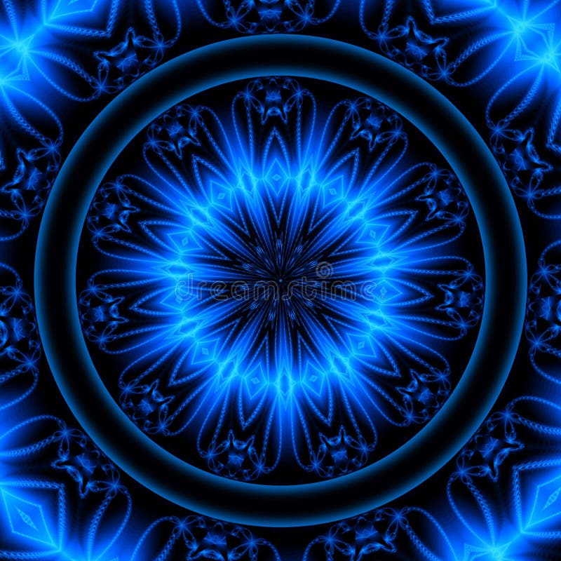 Abstract fractal background royalty free illustration