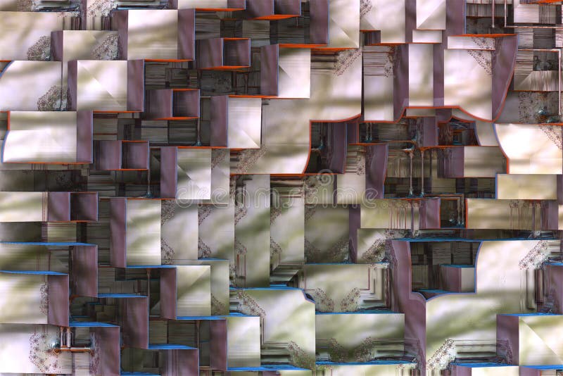 Abstract fractal background royalty free illustration