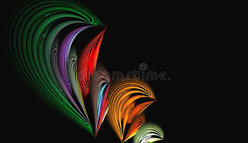 Abstract fractal computer generated image, for backgrounds, web design