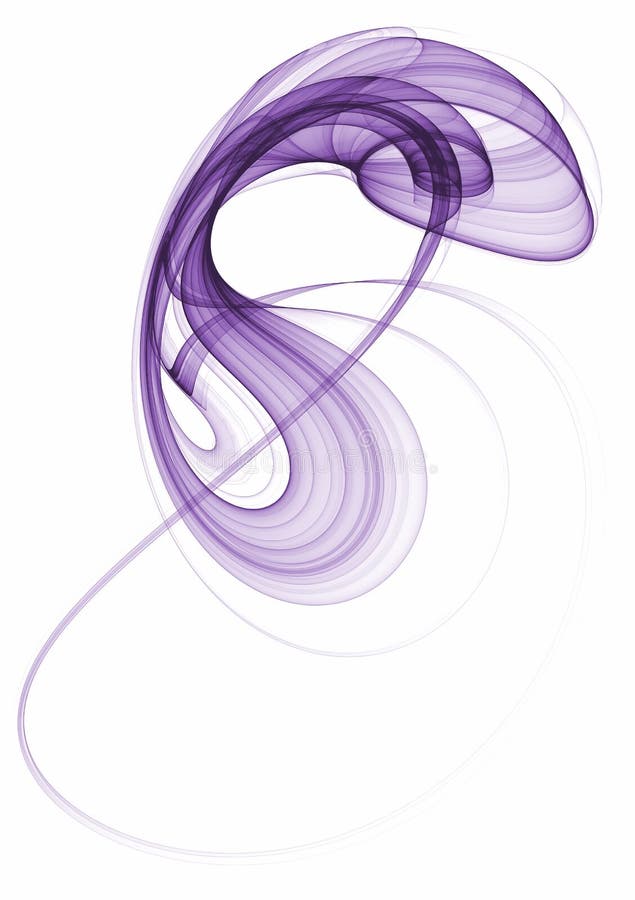 Abstract fractal design royalty free illustration