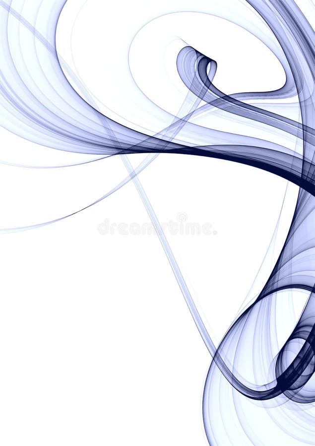 Abstract fractal design stock illustration