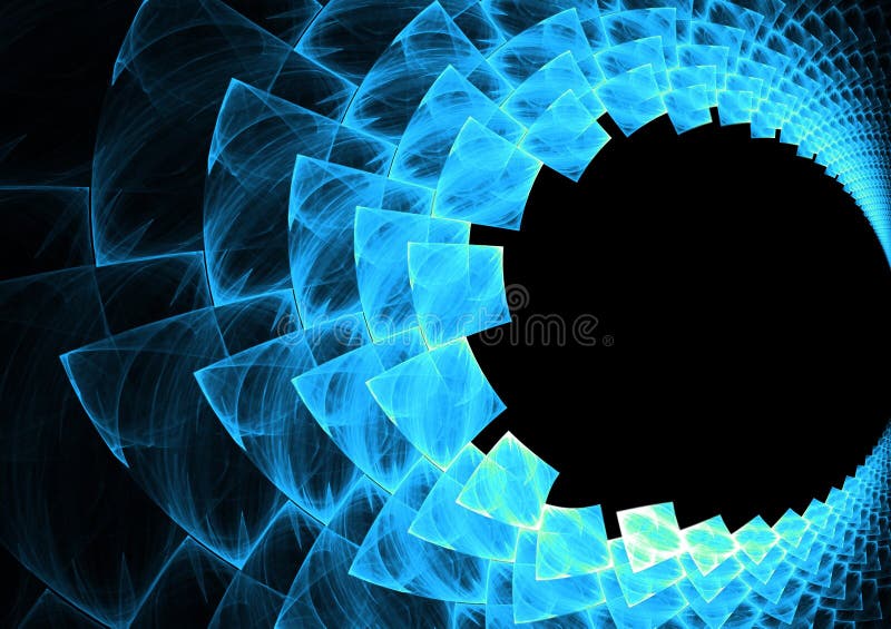 Abstract Fractal Layout stock illustration