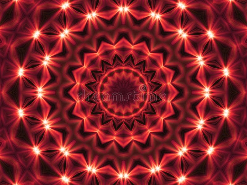 Abstract Fractal Light Background