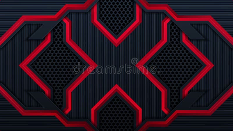 Abstract Futuristic Black and Red Gaming Background with Modern Esport  Shapes. Vector Design Template Technology Concept Can Use Stock Vector -  Illustration of cyber, gaming: 185282798