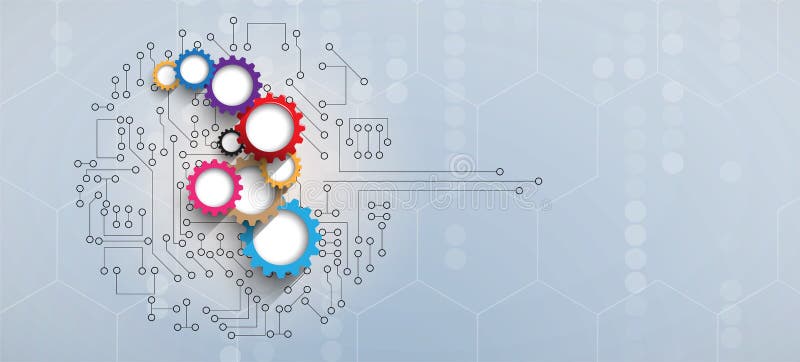 Abstract futuristic circuit computer internet technology board b vector illustration Abstract futuristic circuit computer internet technology board b vector illustration