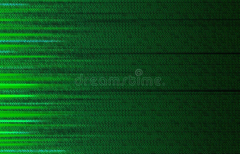 Abstract futuristic cyberspace with binary code, matrix background with digits, well organized layers For publications and banners vector illustration