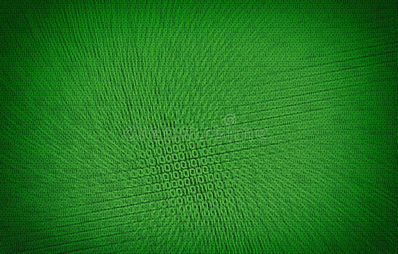 Abstract futuristic cyberspace with binary code, matrix background with digits, well organized layers For publications and banners vector illustration
