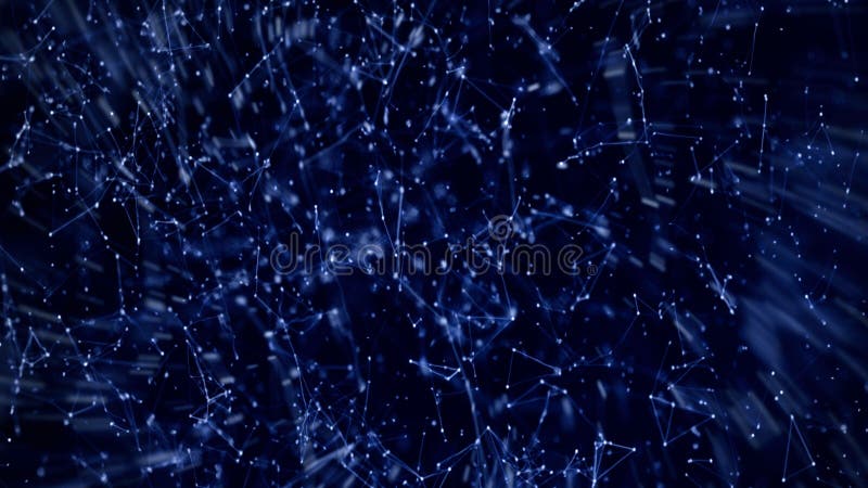 Abstract futuristic on dark blue background. Wireless network connection concept. Social media, innovation and technology royalty free illustration
