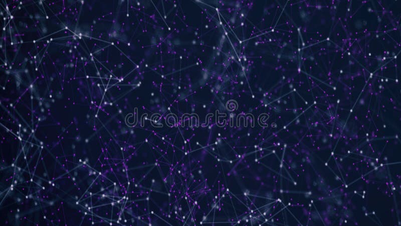 Abstract futuristic on dark blue background. Wireless network connection concept. Social media, innovation and technology royalty free illustration