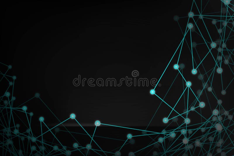 Abstract futuristic shape. Computer generated. Technological connection. dark color background Vector illustration. royalty free illustration Abstract futuristic shape. Computer generated. Technological connection. dark color background Vector illustration. royalty free illustration