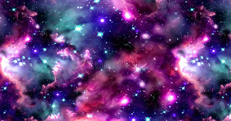 Abstract Galaxy Background with Stars and Planets with Colorful Star Motifs  Universe Night Light Space Stock Illustration - Illustration of background,  resolution: 163934632