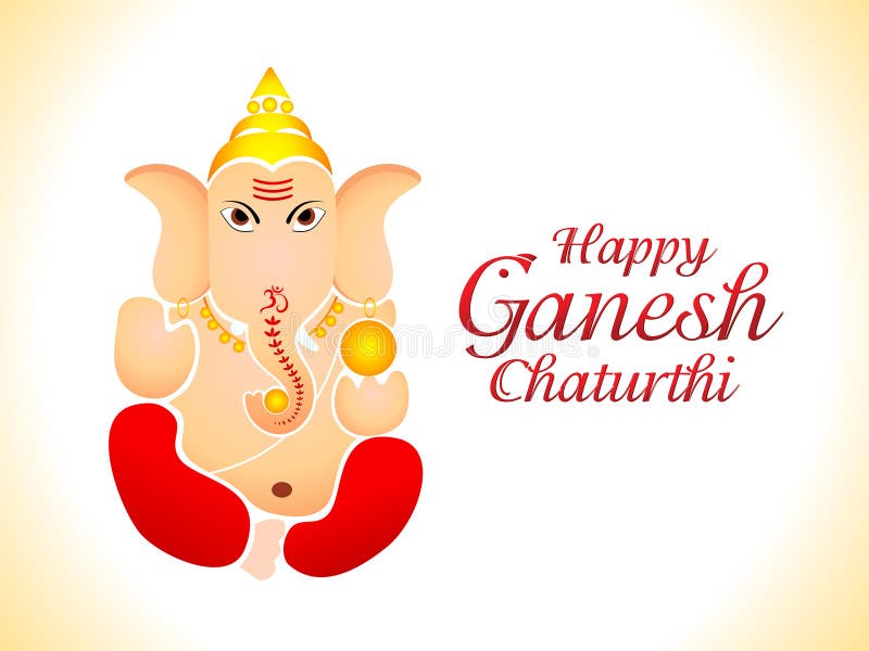 Abstract ganesh chaturthi wallpaper