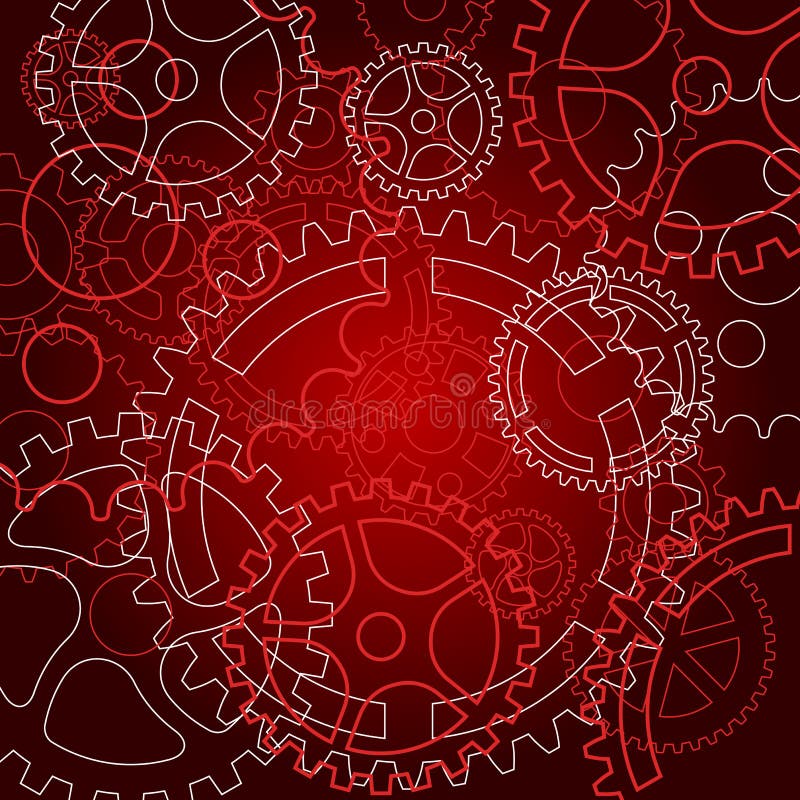 Abstract gear background stock vector. Illustration of gearing 23795707