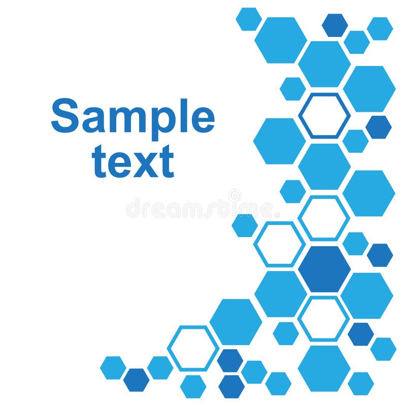 Abstract geometric background with blue hexagons. Vector illustration vector illustration Abstract geometric background with blue hexagons. Vector illustration vector illustration