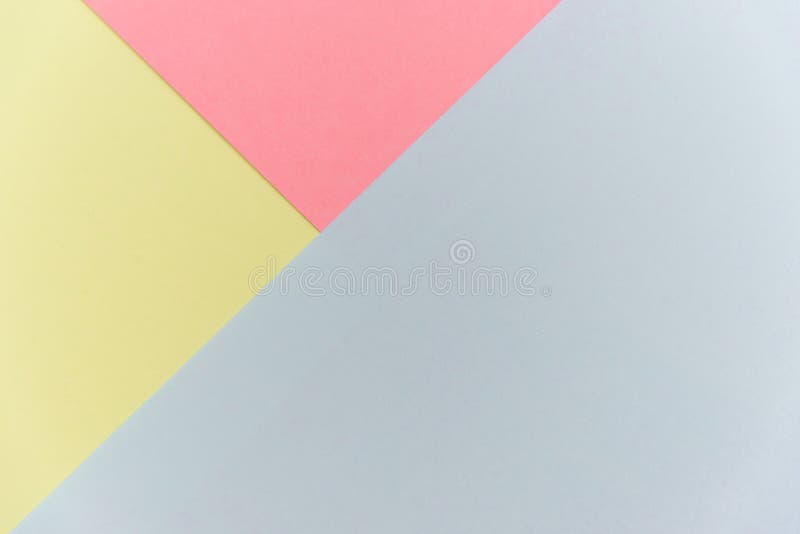 Abstract Geometric Background of Colored Paper Sheets Stock Photo