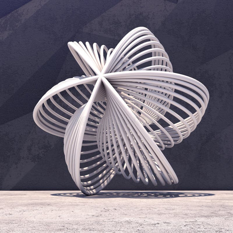 Abstract Geometric Background of the Concrete Stock Illustration