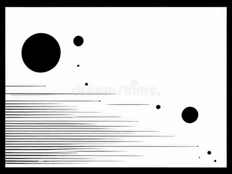 Abstract geometric background. dynamic shapes composition royalty free illustration