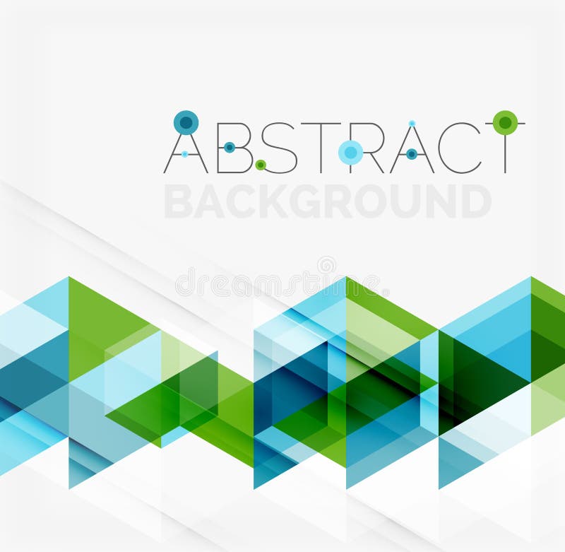 Abstract geometric background. Modern overlapping