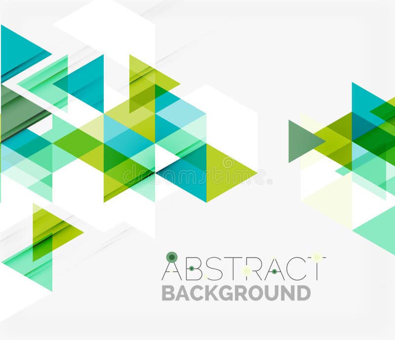 Abstract geometric background. Modern overlapping