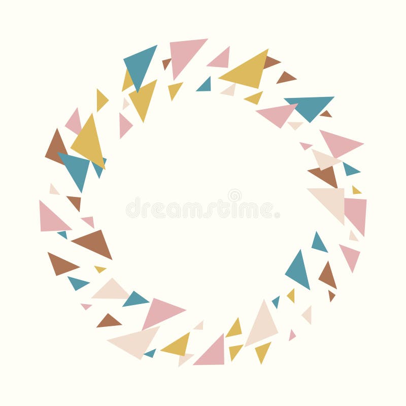 Pastel Colors Abstract Triangles Background Stock Illustrations ...