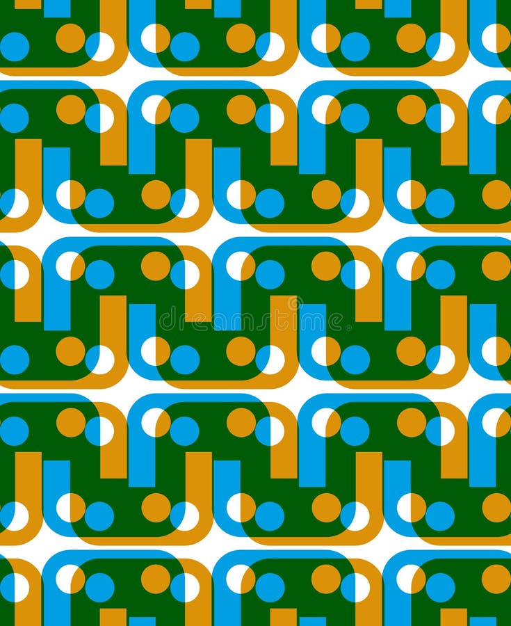 Abstract geometric background, seamless pattern, vector background, eps 10. stock illustration