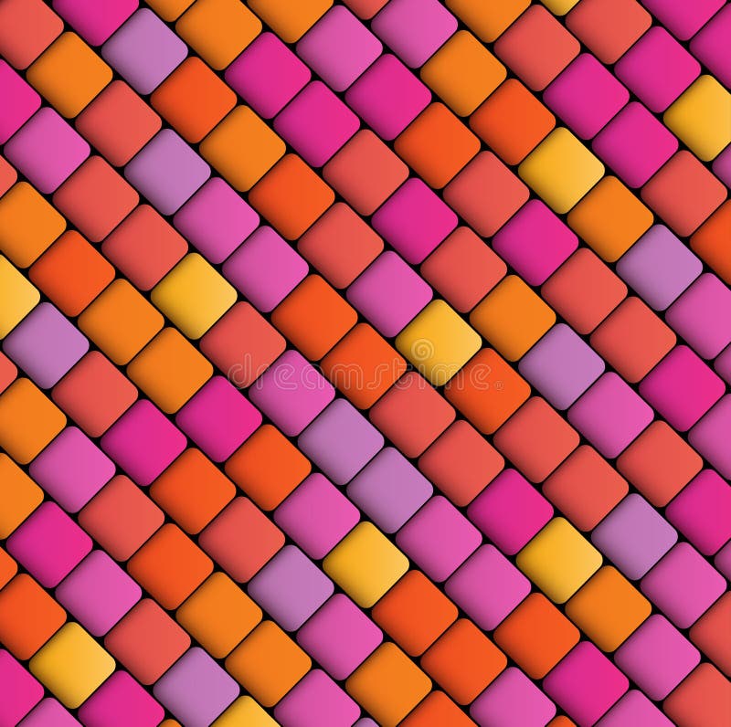 Abstract geometric background of squares