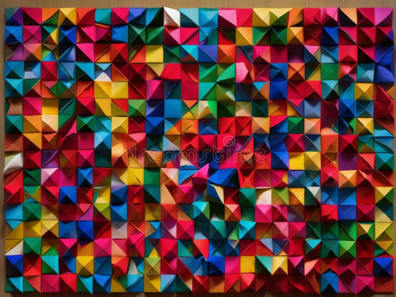 Abstract geometric background, vector illustration stock illustration