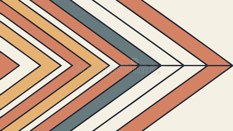 Abstract Geometric Chevron Pattern Modern Design, vector design Generative AI stock illustration