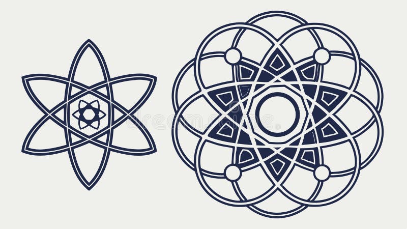 Abstract geometric circular patterns, modern design, vector design Generative AI vector illustration