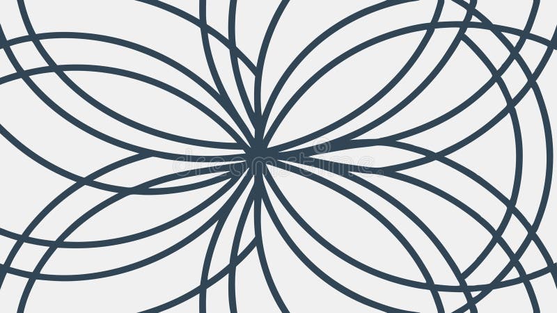 Abstract geometric floral star pattern design, vector design Generative AI stock illustration