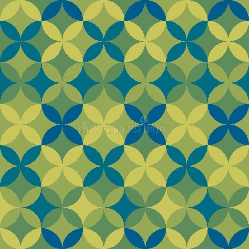 Abstract geometric graphic pattern green color tone background