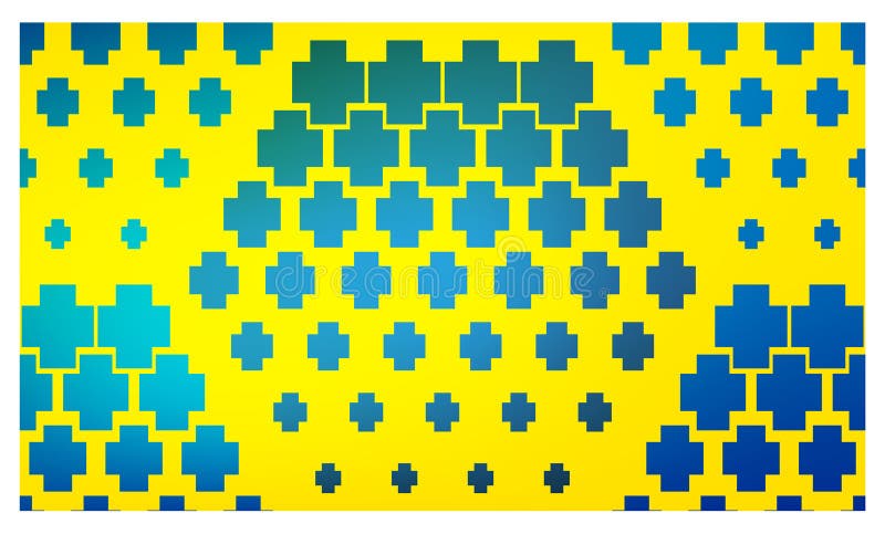 Abstract geometric graphic seamless hexagon pattern background vector illustration