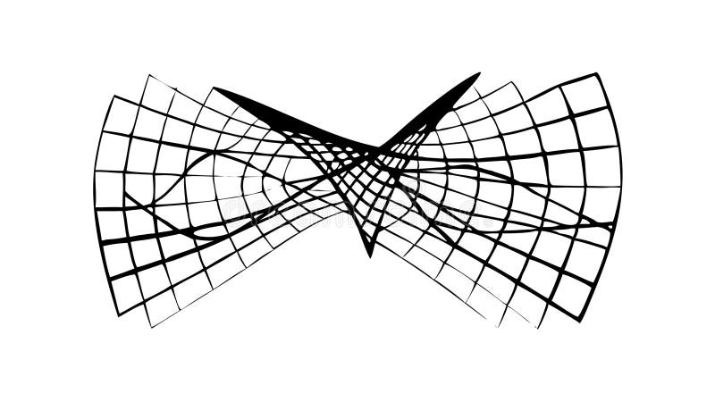 Abstract Geometric Line Pattern, vector design Generative AI vector illustration