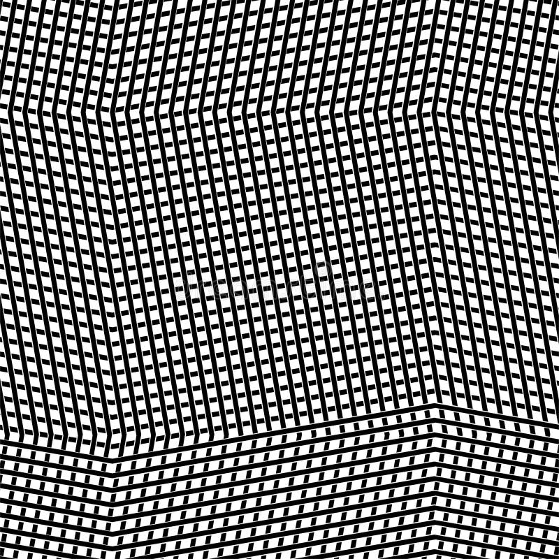 Abstract Geometric Mesh, Grid Pattern of Interweaved, Interlocking