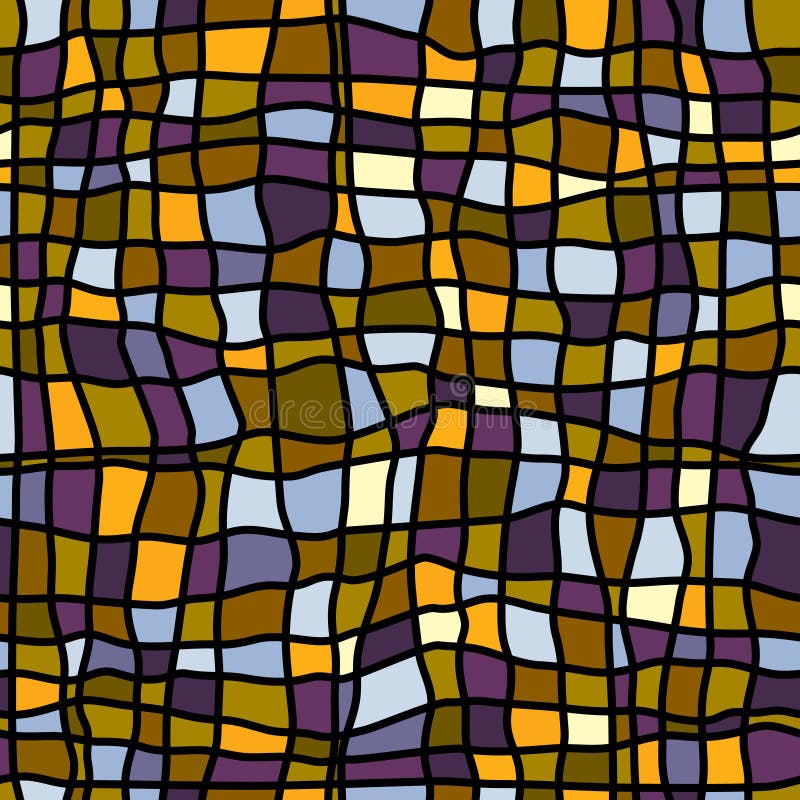 Abstract geometric mosaic background