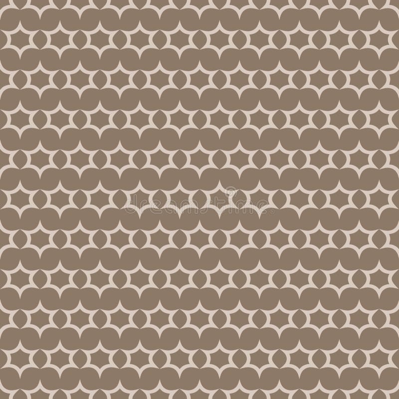 Abstract geometric ornamental seamless pattern royalty free illustration