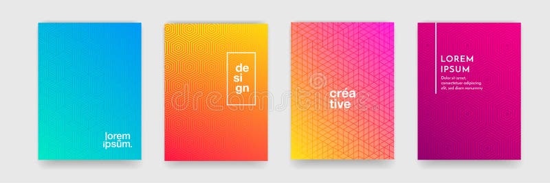 Abstract geometric pattern background with line texture for business brochure cover design poster template vector illustration