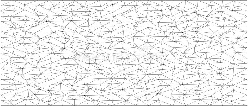 Abstract geometric pattern with chaotic lines for modern graphic design and backgrounds vector illustration